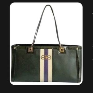 Authentic Vintage BB Balenciaga Paris Black Tote B